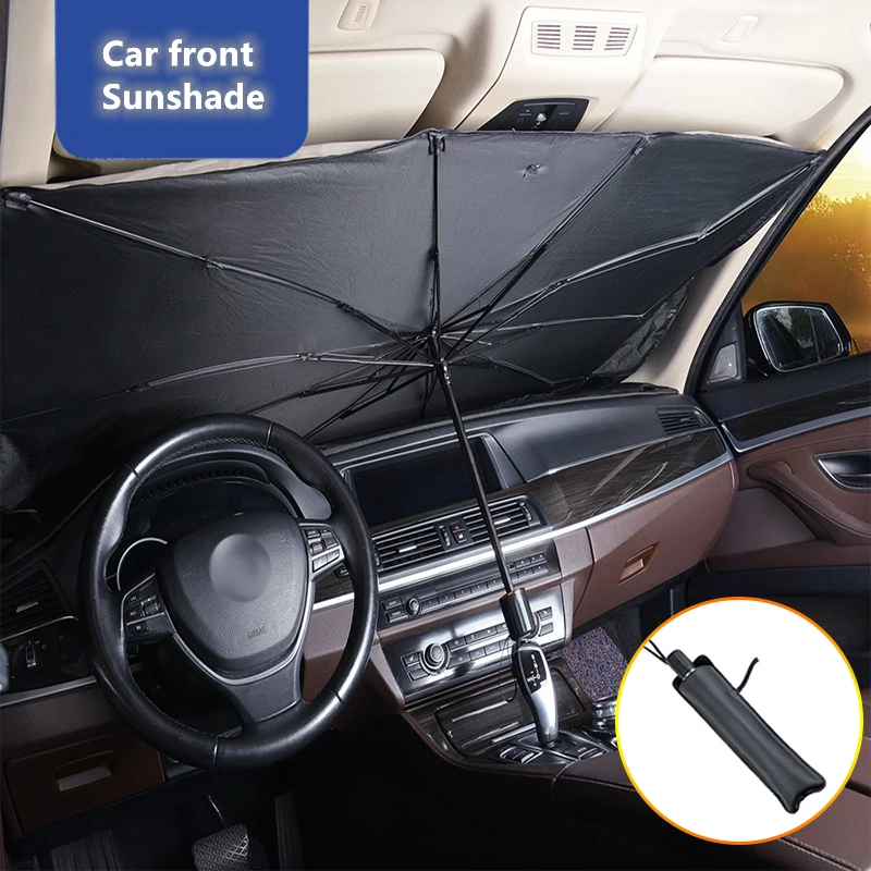 Tech Car Accessories - 자동차 앞유리 차양막 다기능 편리한 접이식