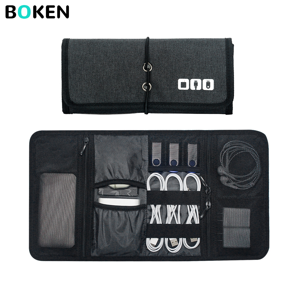 Tech Accessories Case - 테크 오거나이저 가방 케이블 보관 케이스