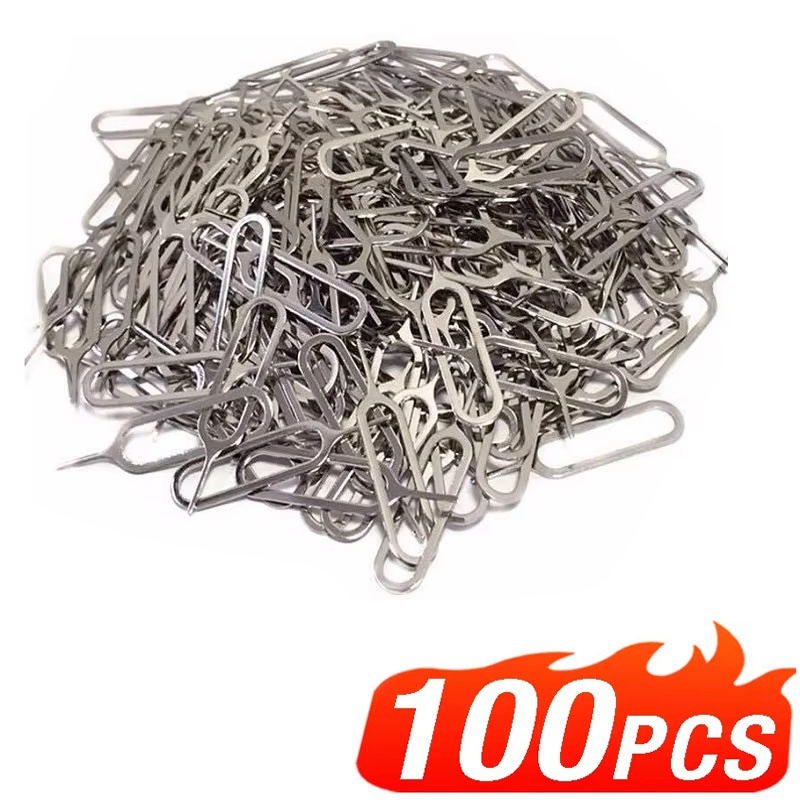 1-100개 분실방지 심 카드 트레이 개봉 핀 니들 키 - Mobile Tech Accessories 리뷰 및 가격