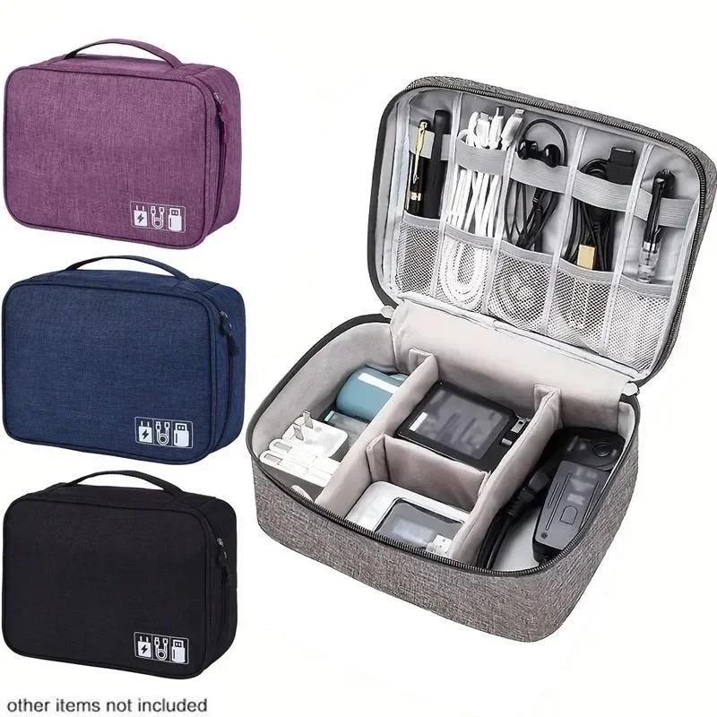 전자제품 정리함 여행용 케이스 방수 케이블 정리 가방  - Tech Accessories Storage 리뷰 및 가격