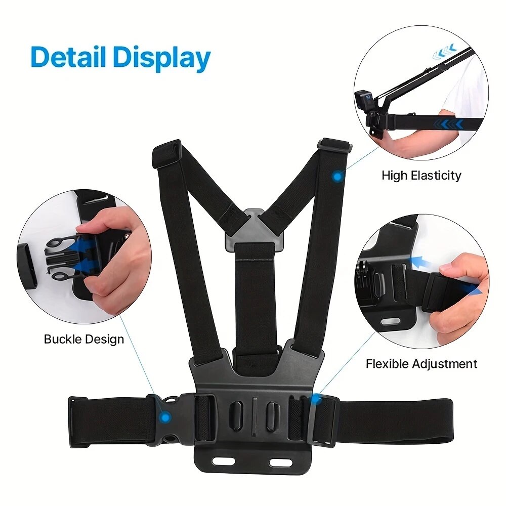 모바일 폰 헤드 체스트 스트랩 하네스 마운트 홀더 키트 - Mobile Tech Accessories 리뷰 및 가격