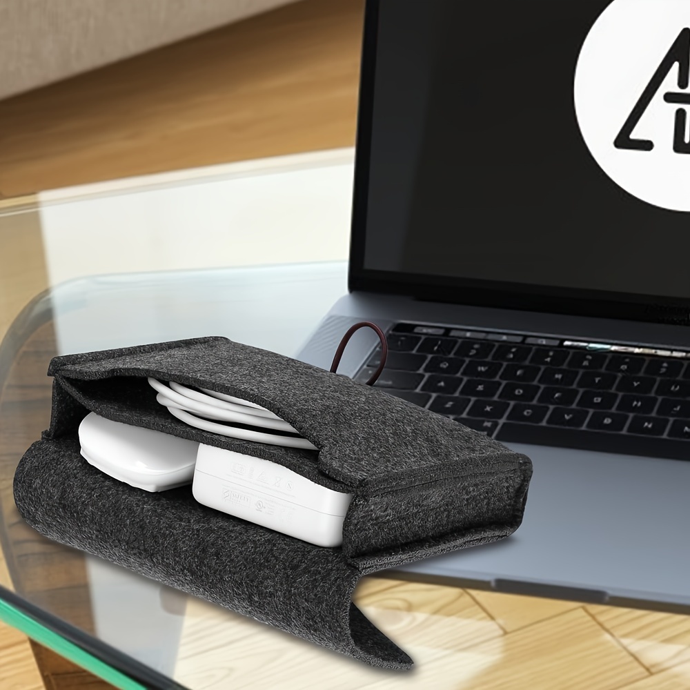 휴대용 펠트 보관 가방 야외 여행 디지털 케이블 전자  - Tech Accessories Case 리뷰 및 가격