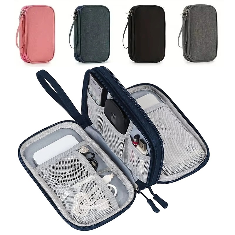 방수 데이터 케이블 보관 가방, 휴대용 케이스, 여행용 - Tech Accessories Case 리뷰 및 가격