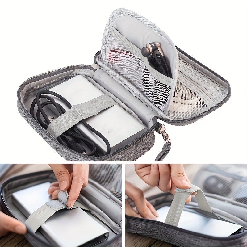 케이블용 여행 보관 가방, 휴대용 전자 정리함, 충전기 - Tech Accessories Case 리뷰 및 가격