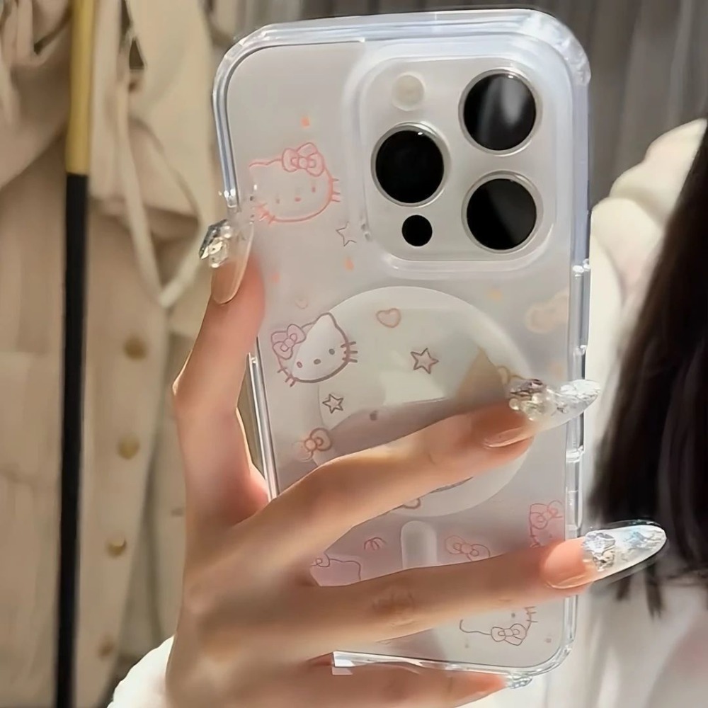 창의적이고 고급스러운 귀여운 고양이 디자인의 자석 부착 - Mobile Tech Accessories 리뷰 및 가격