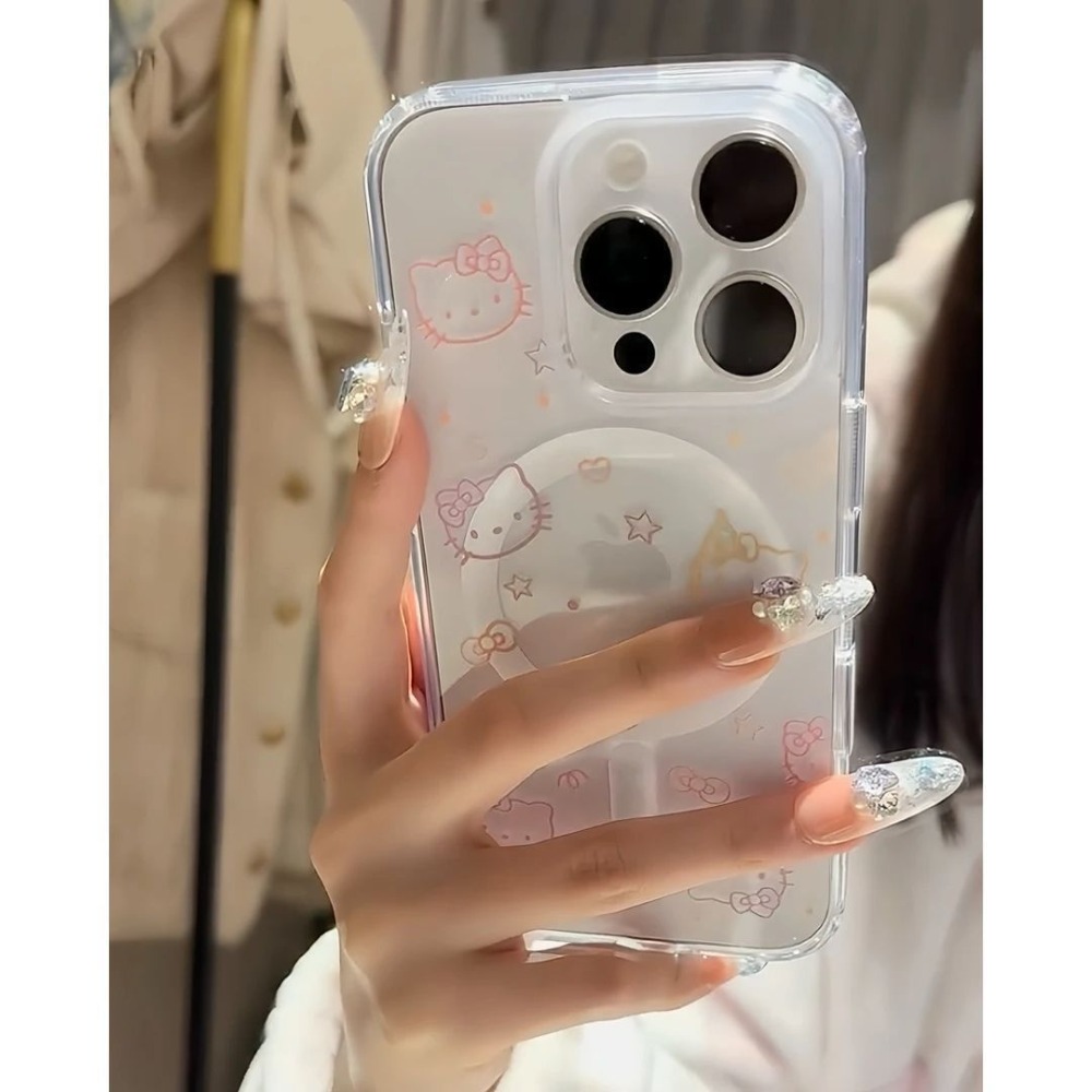 창의적이고 고급스러운 귀여운 고양이 디자인의 자석 부착 - Mobile Tech Accessories 리뷰 및 가격