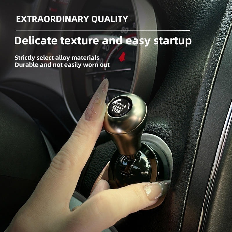 원터치 시동 버튼과 푸시-투-스타트 로커 레버 레트로  - Tech Car Accessories 리뷰 및 가격